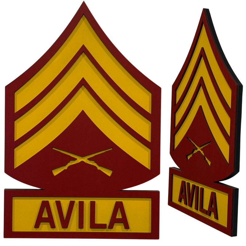 USMC Rank Insignia 12" tall