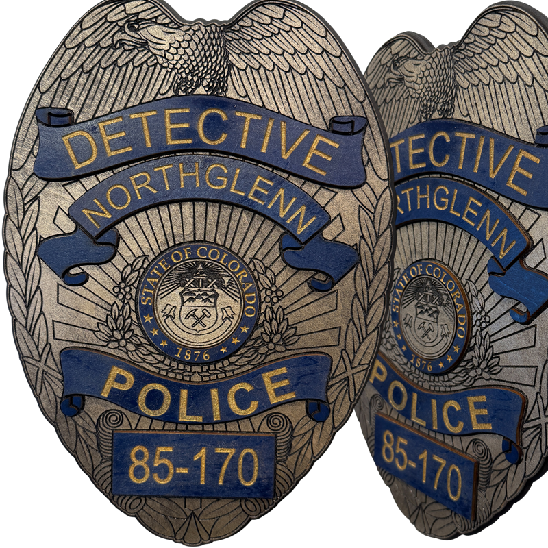 12" badge, Northglenn, Colorado