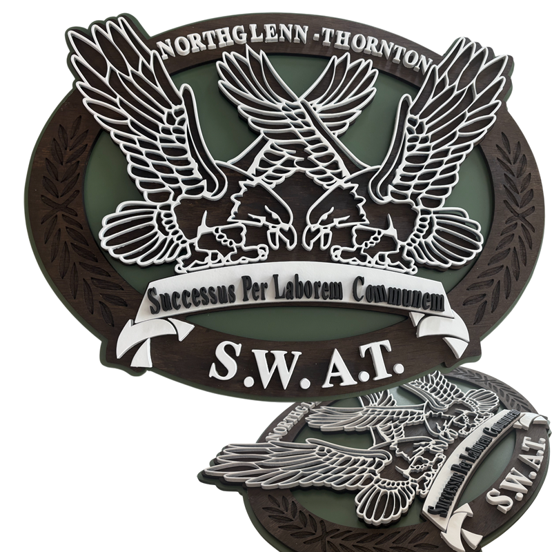 24" wide unit logo, Thornton, Colorado